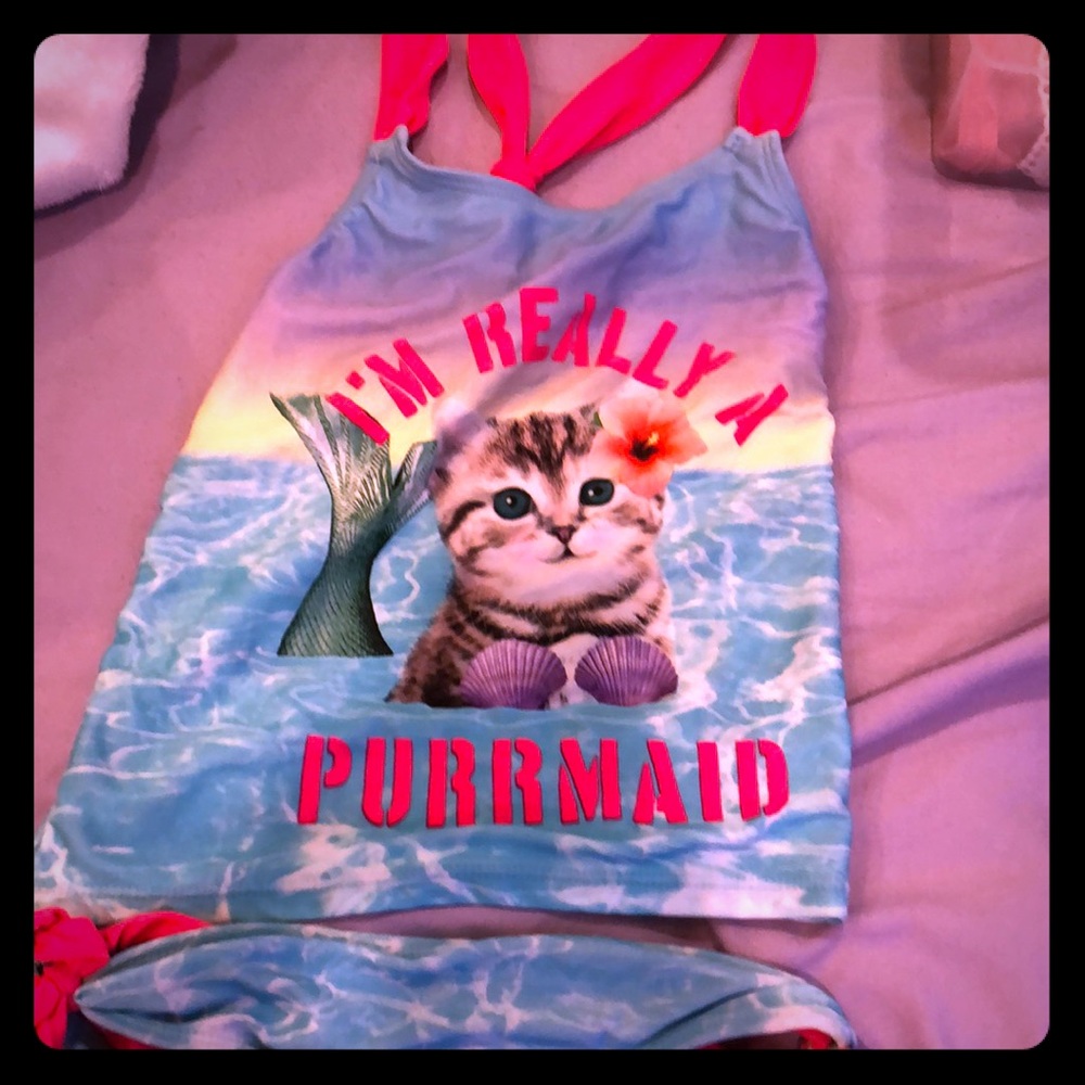 Justice Swim Suit Set